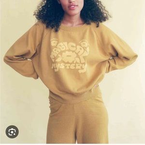 Christy Dawn Sonny x Sun Keep Sweater mustard medium sold out